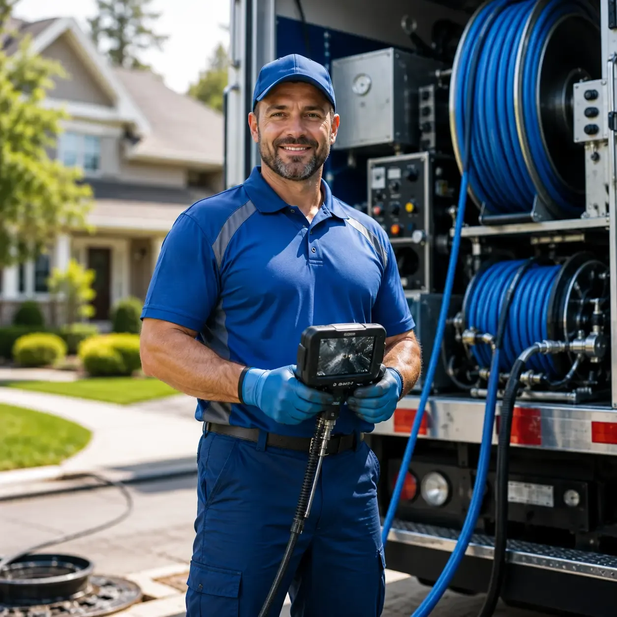 Local outdoor drain cleaning specialists in Nokomis, IL